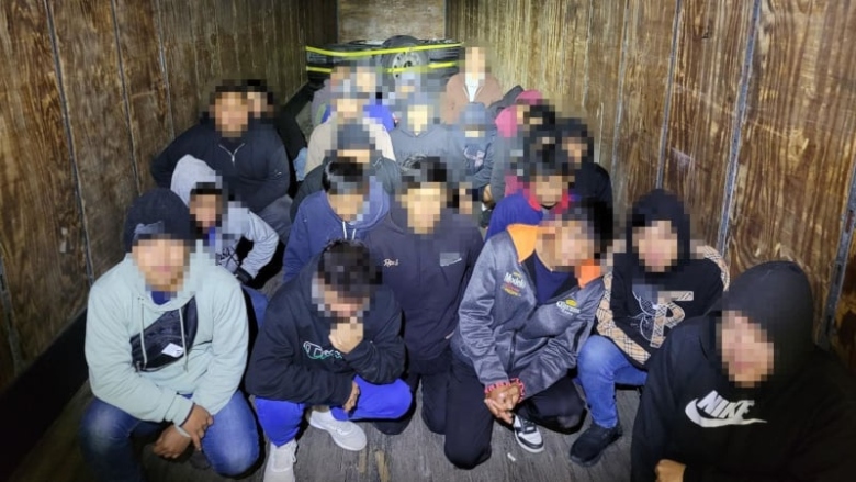 Border Patrol Busts 37 Illegals Smuggled in New Mexico Semi-Truck