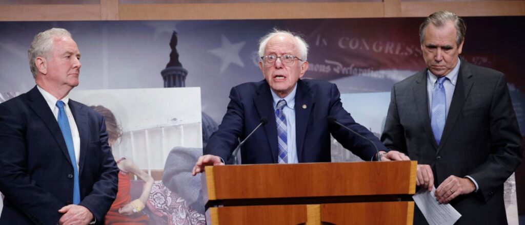FACT CHECK: AI-Generated Image Falsely Shows Bernie Sanders in ‘Deport Elon Musk’ T-Shirt