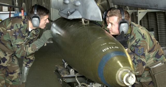 Trump Administration Authorizes Release of 2,000-Pound Bombs to Israel