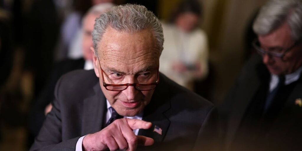 Schumer, Democrats Blame GOP for U.S. Oligarchy, Ignoring Facts