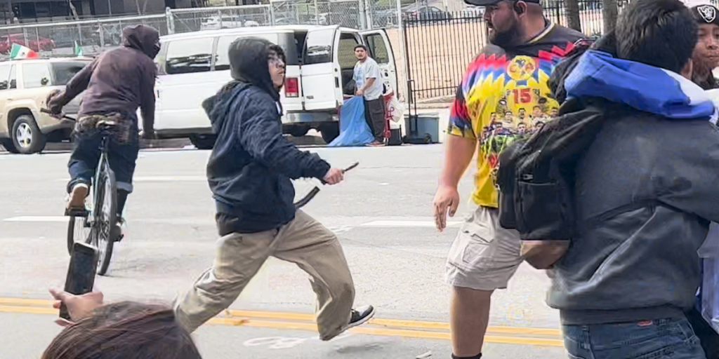 Los Angeles Faces Chaotic and Violent Anti-ICE Protests in Shocking Video