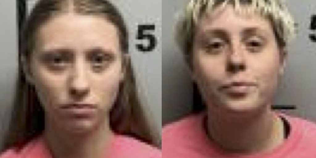 Arkansas Sisters Arrested After Video shows them tearing down Charlie Kirk memorial
