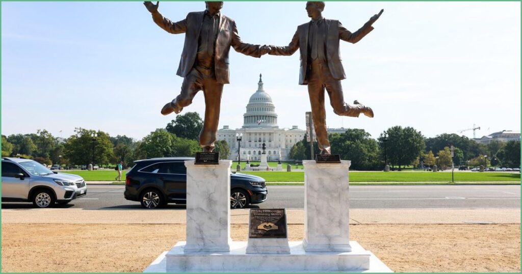 Trump Epstein Statue Honoring Friendship Month Stirs Conservative Concern