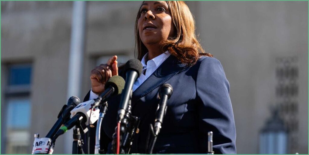 Letitia James Charged, Conservatives Demand Swift Accountability