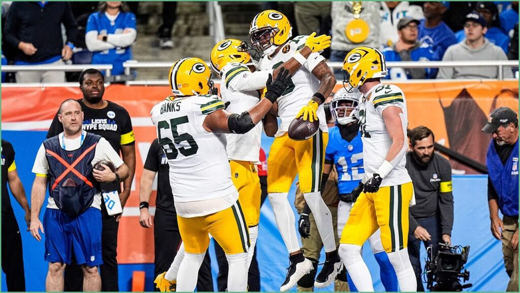 Jordan Love Throws Four TDs, Packers Complete Season Sweep