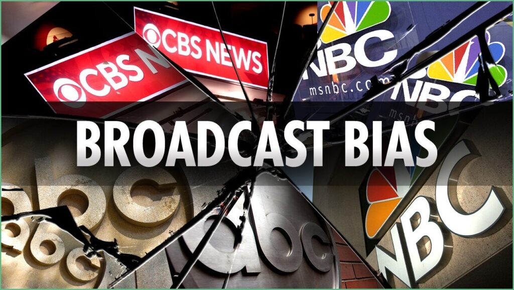 Broadcast Networks Promote Anti-Trump Bias, Erode Trust