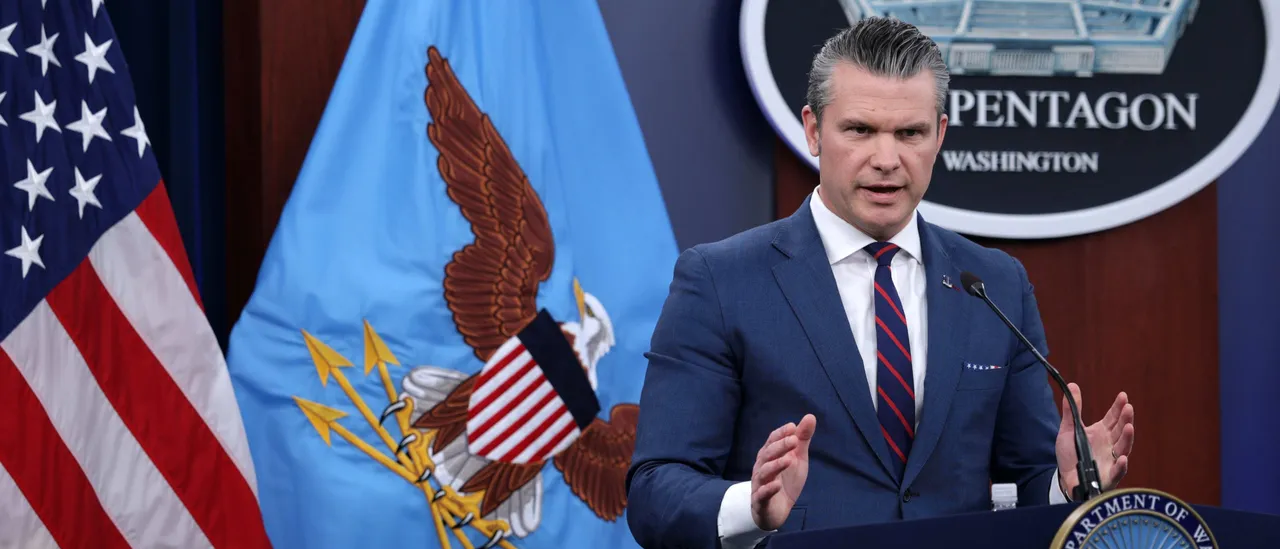 Secretary Hegseth And Chairman Caine Hold Pentagon Press Briefing On Iran Strikes