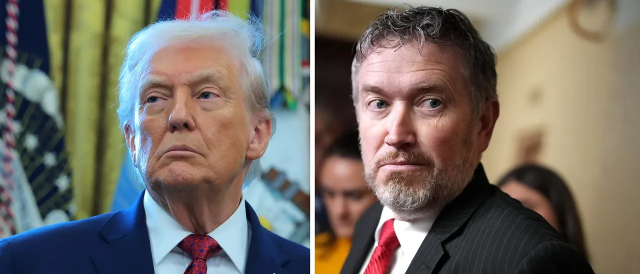 Donald Trump and Thomas Massie.