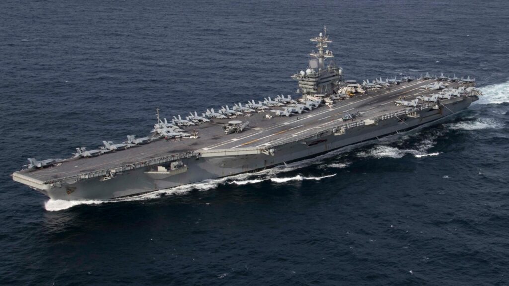 Navy Aircraft Carriers Break Five Mile Rule During Combat Emergencies