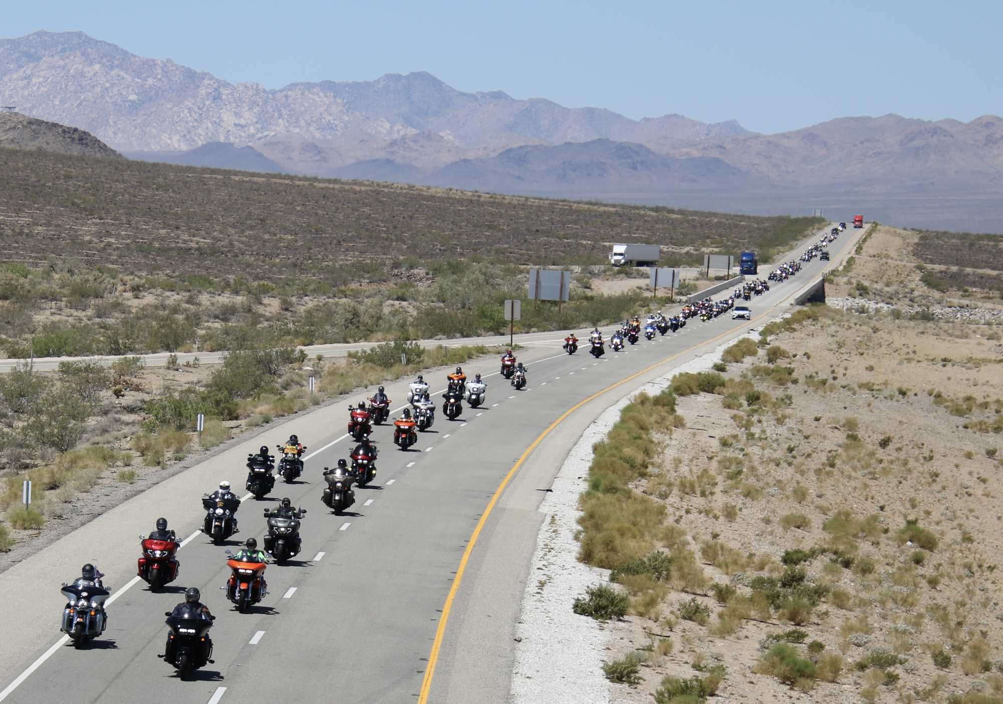 Run for the Wall riders