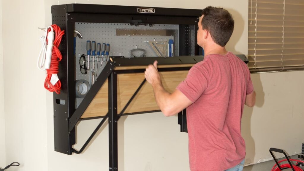 Home Depot Foldable Garage Shelves Save Space Fast