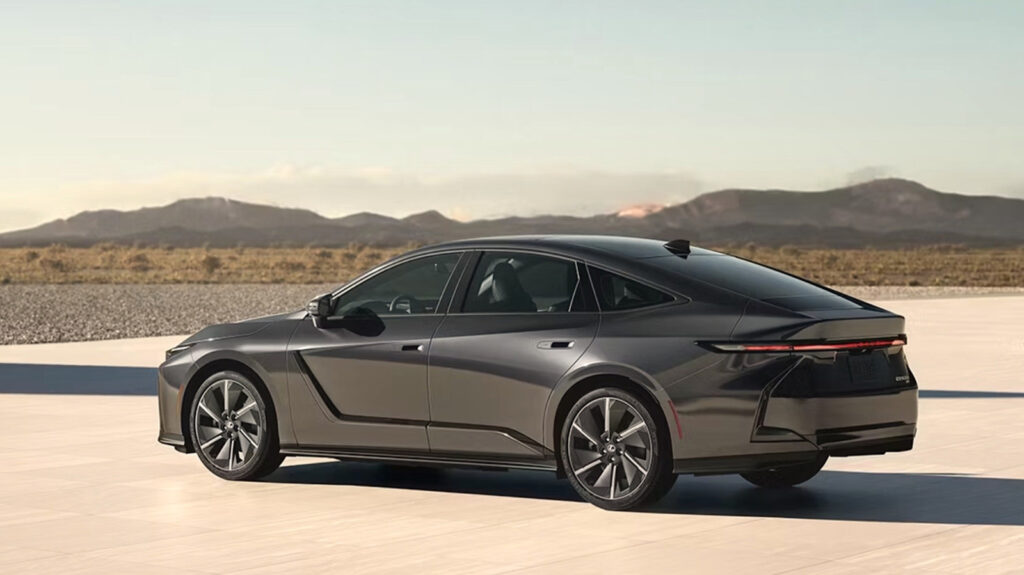 Toyota Arene Now Maps Lexus ES Electric For Long Road Trips