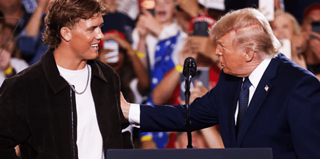 Giants Teammates Defend Jaxson Dart After Trump Rally