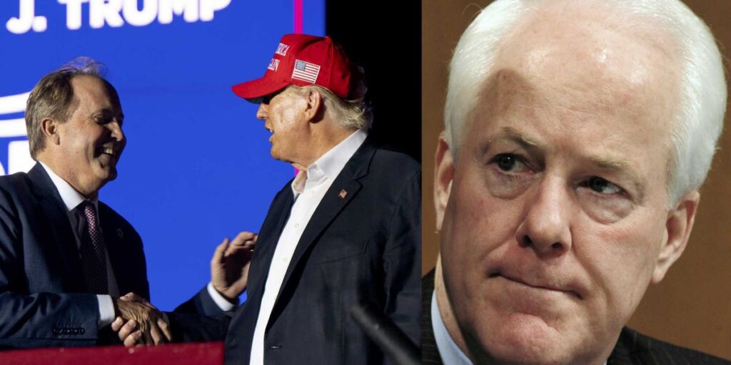 Trump Endorses Ken Paxton Ahead Of Texas Senate Runoff