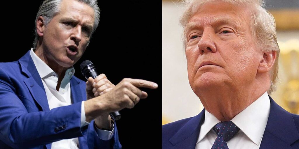 Newsom Says Trump Ordered DOJ Probe Targeting Him And Wife