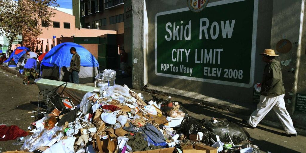 FBI Investigates Alleged Election Fraud On Skid Row, Los Angeles