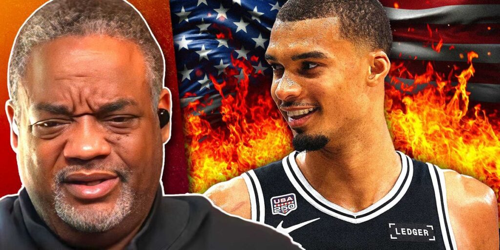 Wembanyama Criticized By Whitlock For Skipping Anthem