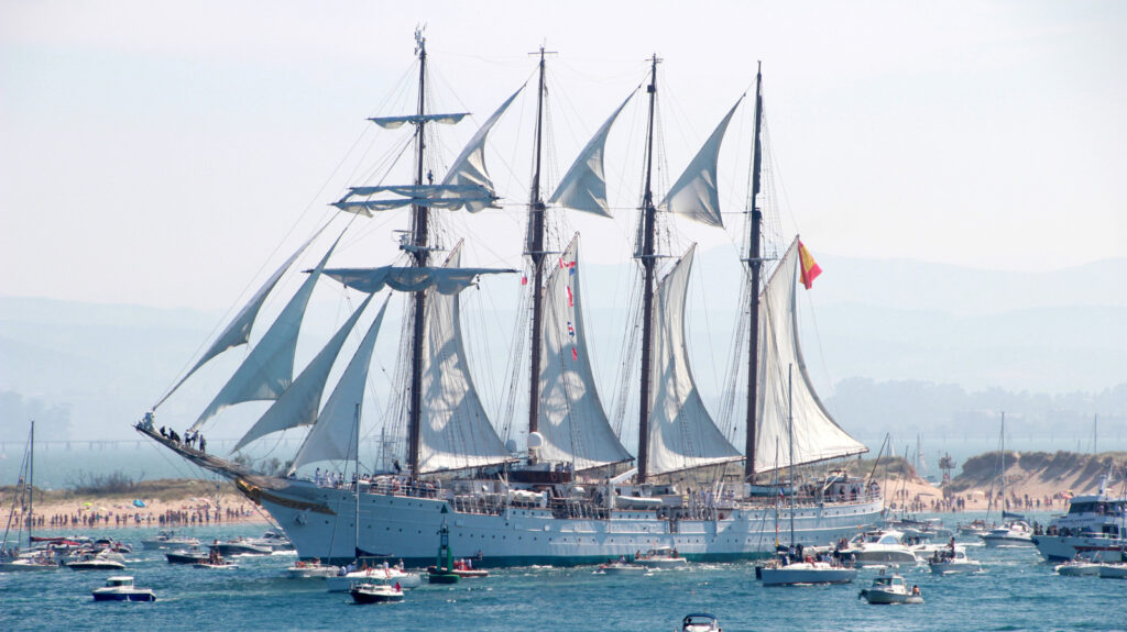 Historic Four-Masted Training Ship Reaches US Shores Today