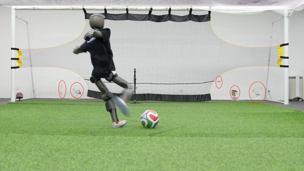 Booster T1 Robot Kicks, Dents Walls, Raises Goalkeeper Concerns