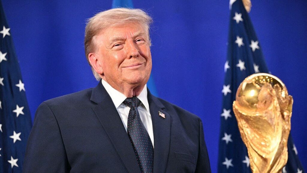 Trump Watches Jennifer Hudson Perform At World Cup Final