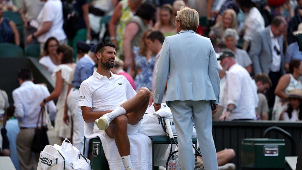 Novak Djokovic Challenges Centre Court Roof Decision At Wimbledon