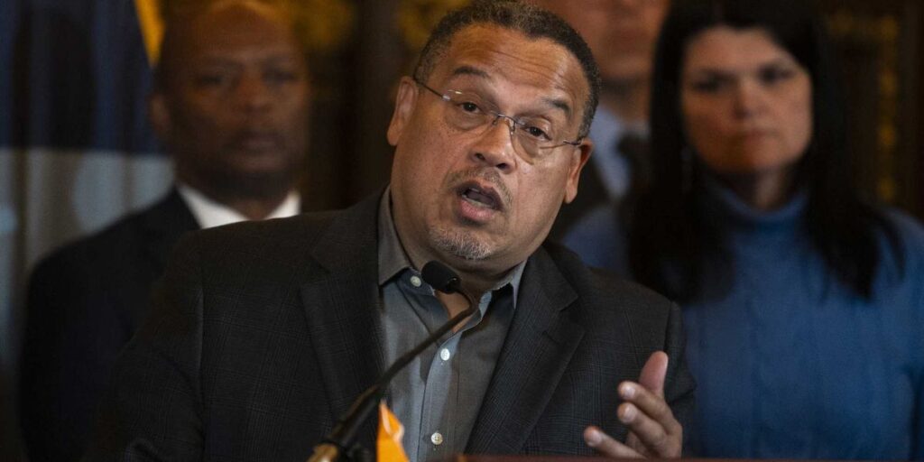 Keith Ellison Faces Backlash After Calling Police Socialism