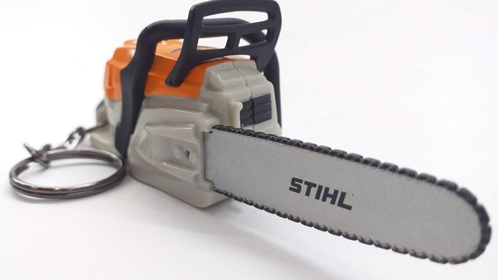 Stihl’s Tiny Battery Chainsaw Keyring Delivers Playful Sound Effects