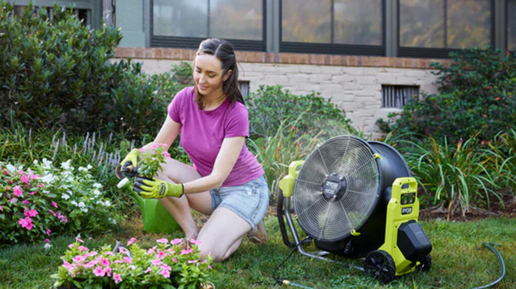 Ryobi Adds Two New Fans For Summer Cooling