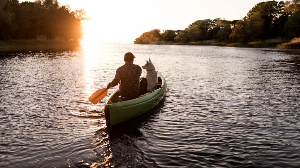 Cancer Survivor Canoes 2,341 Miles With Dog After Treatment