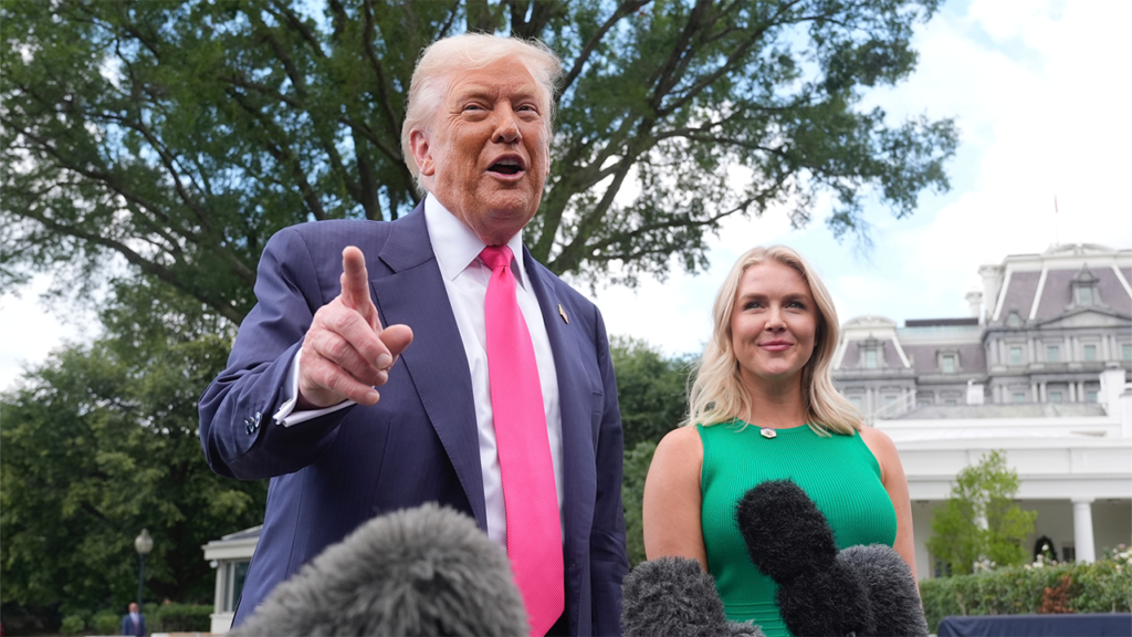 Karoline Leavitt Returns To MAGA Inc After White House Exit