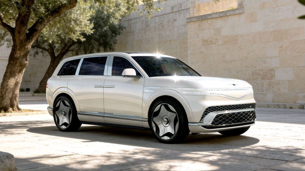 Genesis Unveils GV90 Electric SUV With 310-Mile Range
