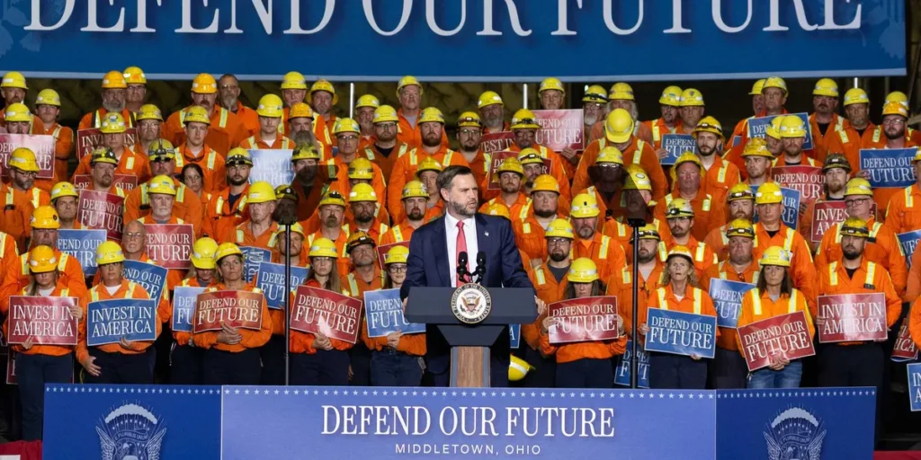 JD Vance Pushes New Populist Message On Foreign Workers