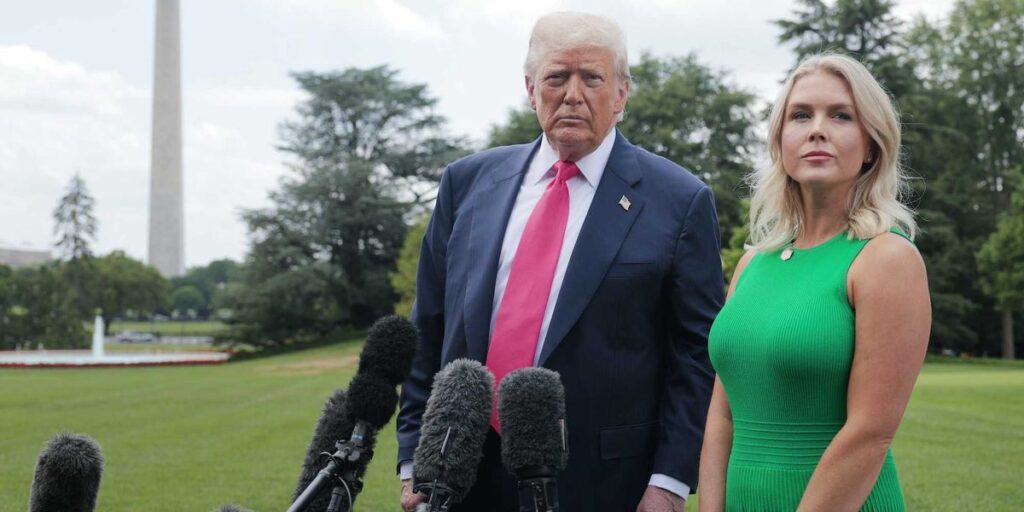 Karoline Leavitt Faces Growing Pressure Over White House Role