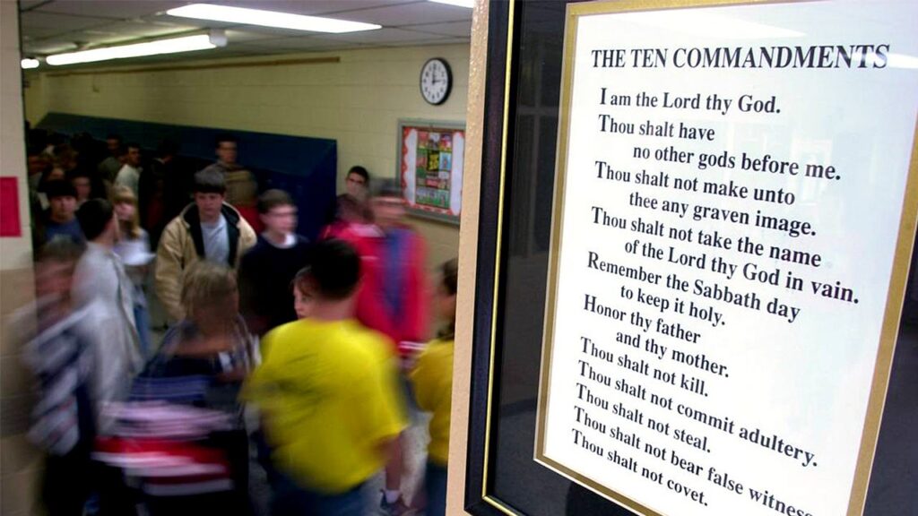 Texas Mom Defends Ten Commandments In Classroom Fight