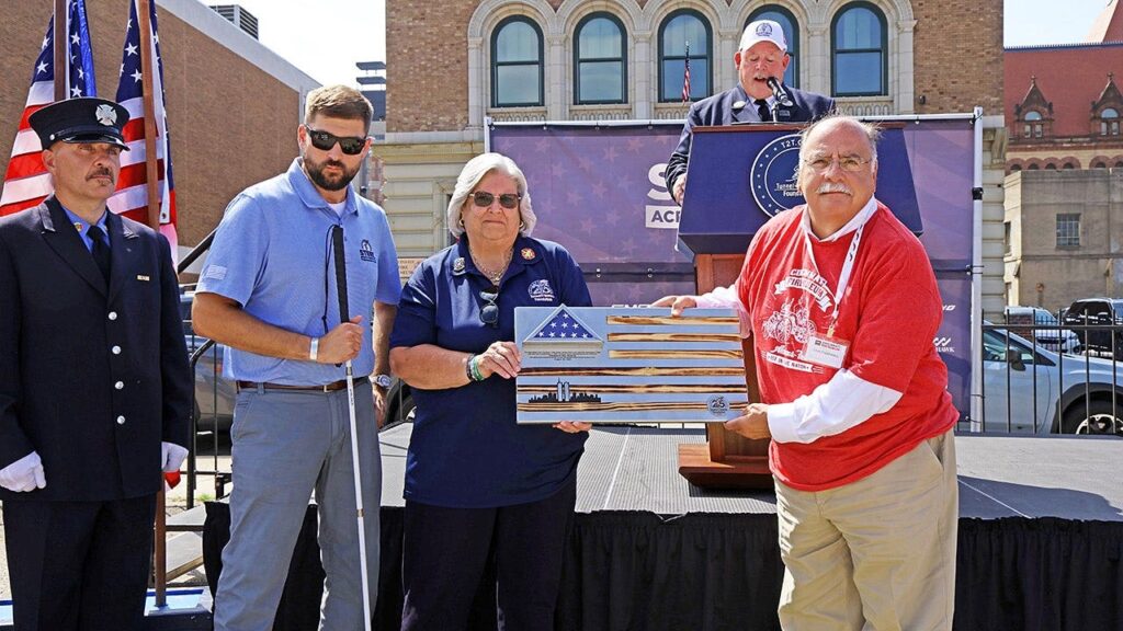 9/11 Steel Beam Reaches Cincinnati, Honors Heroes Nationwide