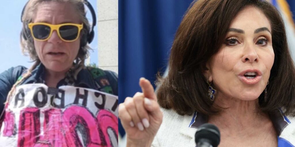 Jeanine Pirro, Claims Social Media Post Fueled WWII Vandalism Probe
