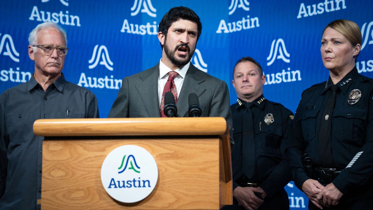 Greg Casar, police, and Austin Mayor Watson