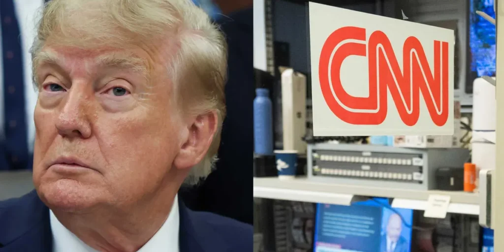 Trump Escalates Clash With CNN And POLITICO