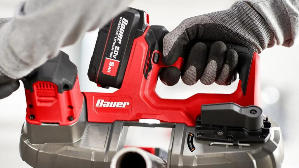 Harbor Freight Launches Bauer Compact Band Saw For Overhead Cuts