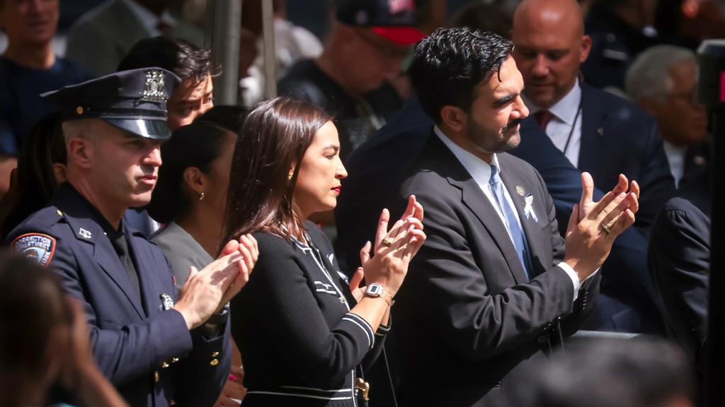 AOC And Mamdani Face Fury Over 9/11 Memorial Moment