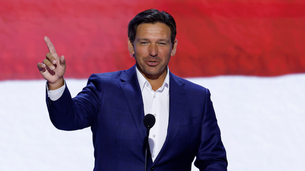 DeSantis Pitches Florida Model In Hard-Hitting Midterm Rally