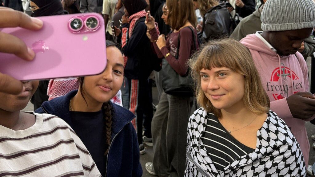 Greta Thunberg Faces Scrutiny Over Radical Antisemitic Allies