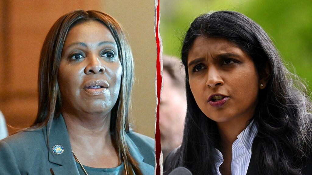 AG Rival Hits Letitia James With 52 Count Mock Indictment