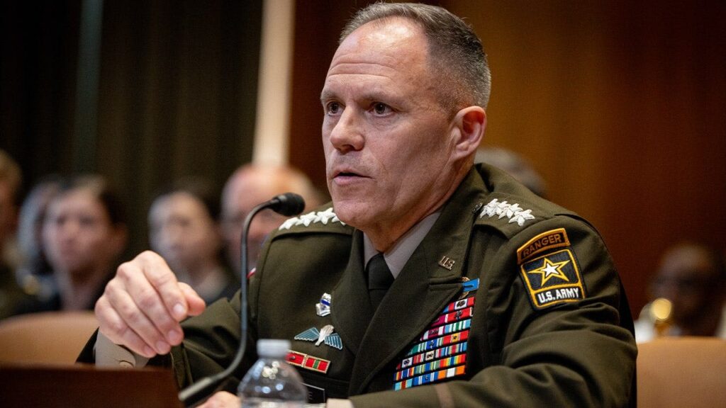 Army Chief Warns Modern War Could Strike U.S. Soil