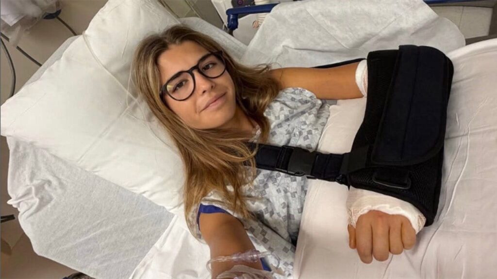 Kai Trump Shares Hospital Update After Wrist Surgery