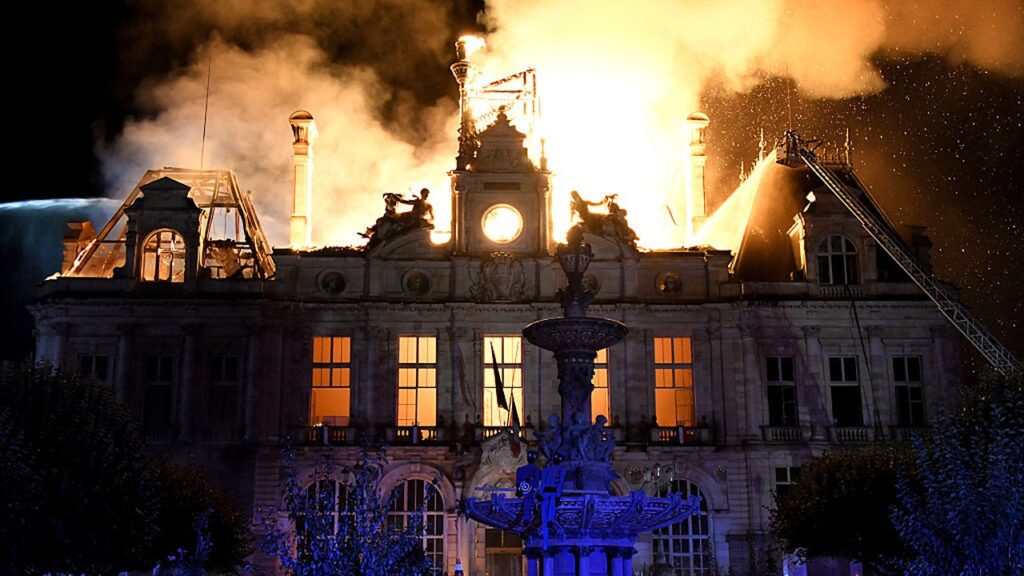 France Protests Turn Violent, Networks Downplay Riot Damage