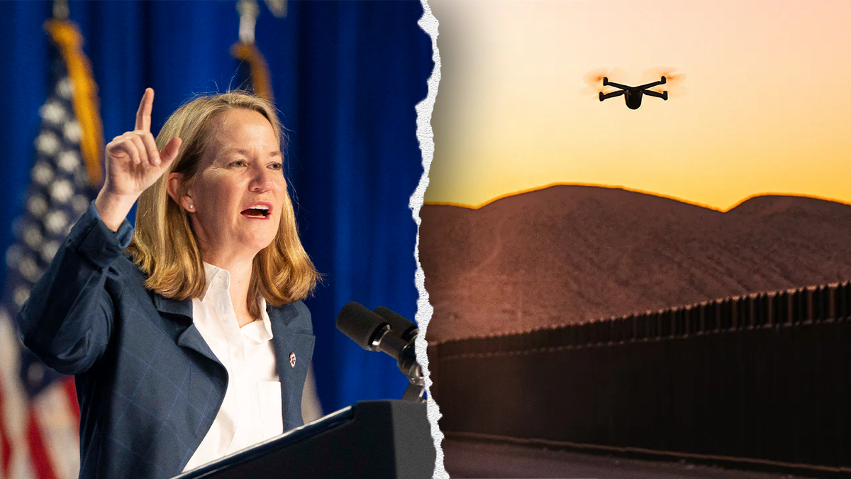 Kris Mayes and border drone