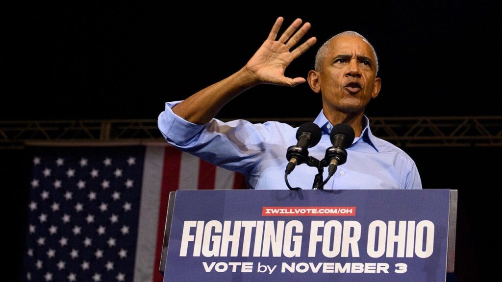 Obama Mocks Trump White House Renovations At Ohio Rally