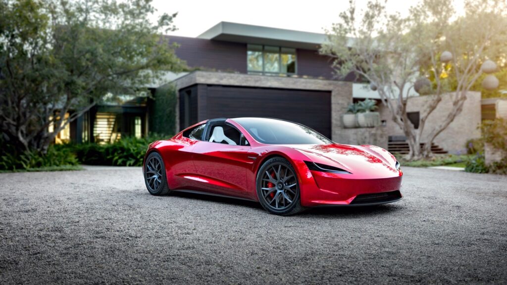 Tesla Unveils Redesigned Roadster After Years Of Delays